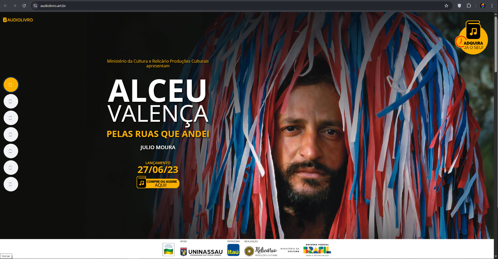 Audiolivro Alceu Valença