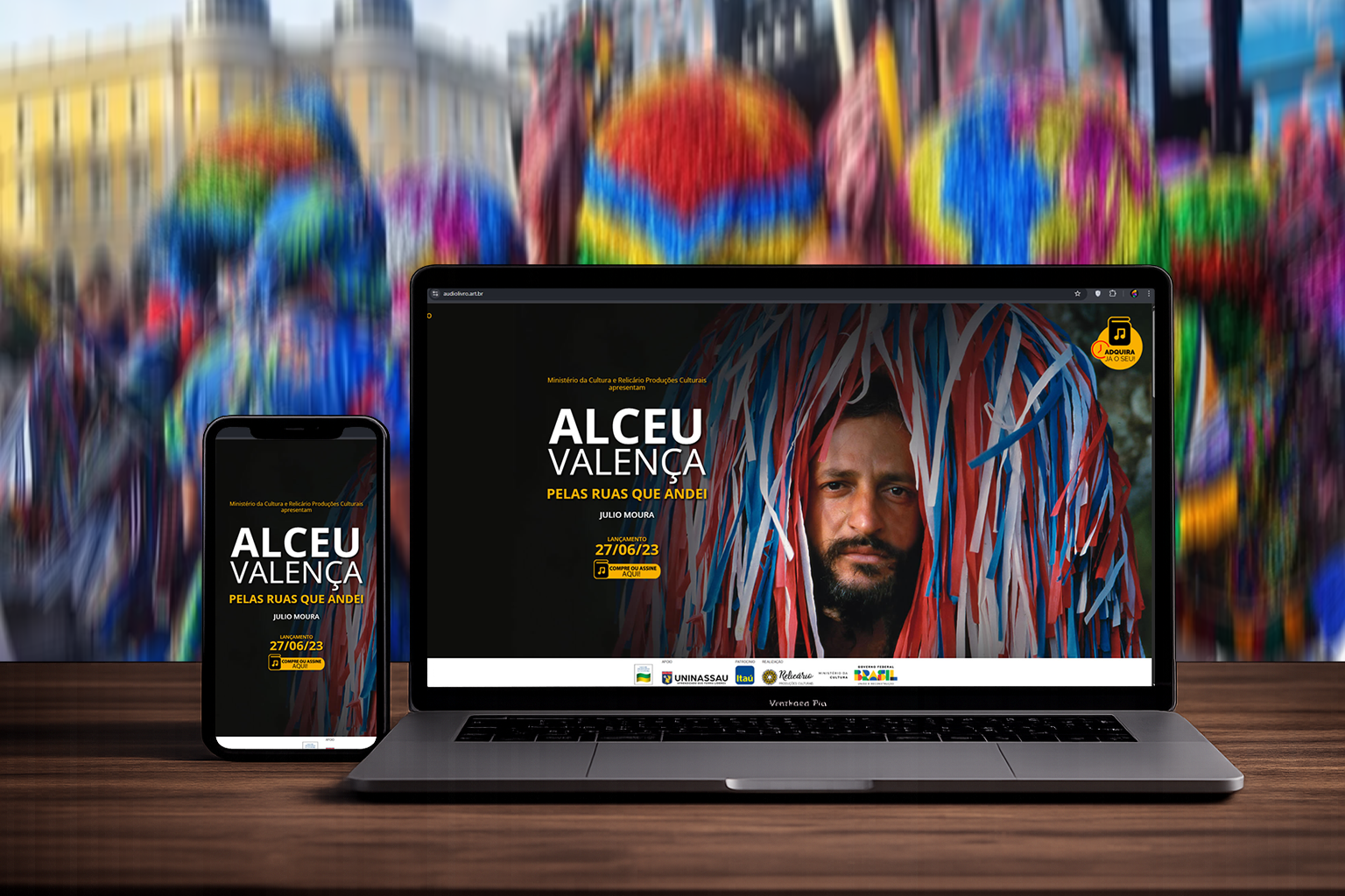 Audiolivro Alceu Valença