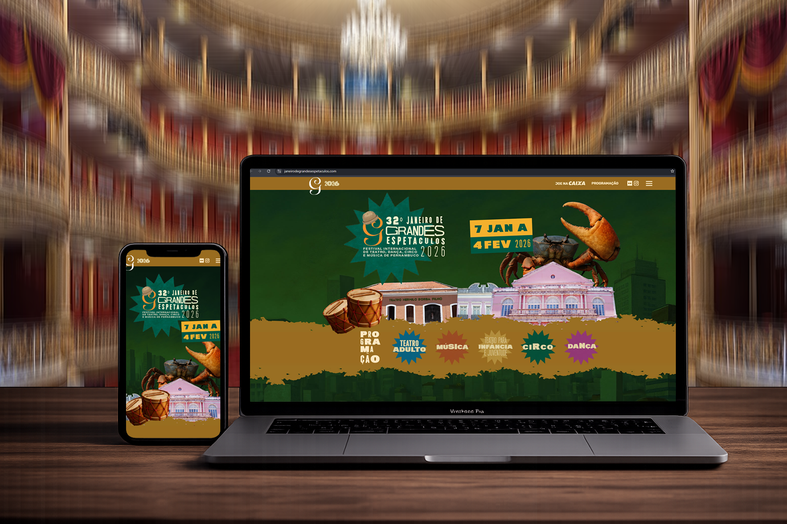 Janeiro de Grandes Espetáculos